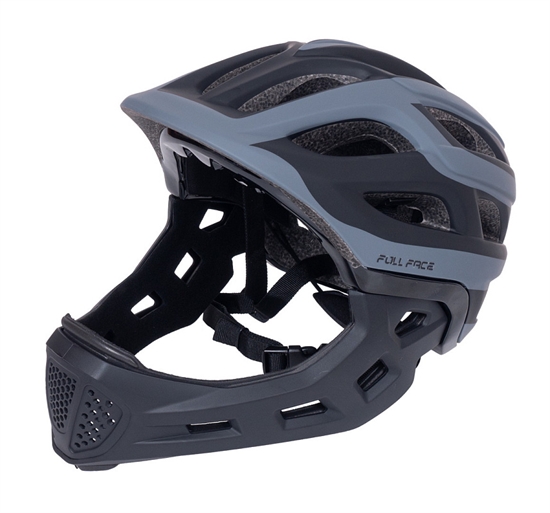 Шлем детский Tech Team FullFace 1.0 Grey XS/S TechTeam-FullFace-1.0-Gray-XS/S - фото 10036