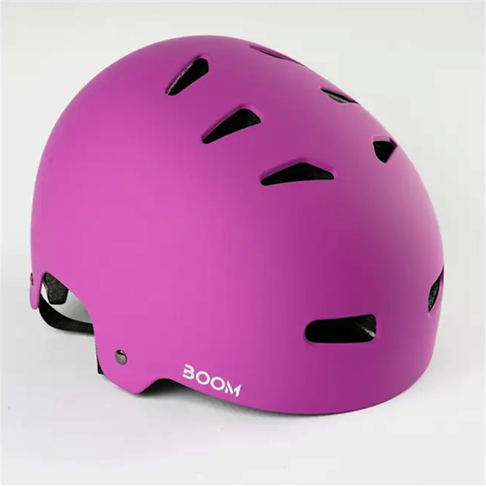 Шлем с Регулировкой BOOM для самоката и скейтборда размер S Hlemboompurple-S - фото 10044
