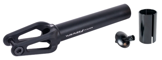 Вилка для трюкового самоката Tech Team Yuri Fuzz SCS/HIC Black TT-YuriFuzz-AL7075-Black - фото 10080