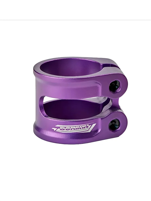 Зажим для трюкового самоката Divers HIC 34.9 Фиолетовый dorikin-clamp-purple - фото 10155