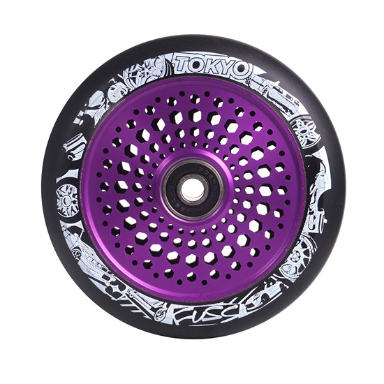 Колесо Tokyo Fuss Dorikin 110 мм., Фиолетовое. Dorikin-wheel-purple - фото 8365