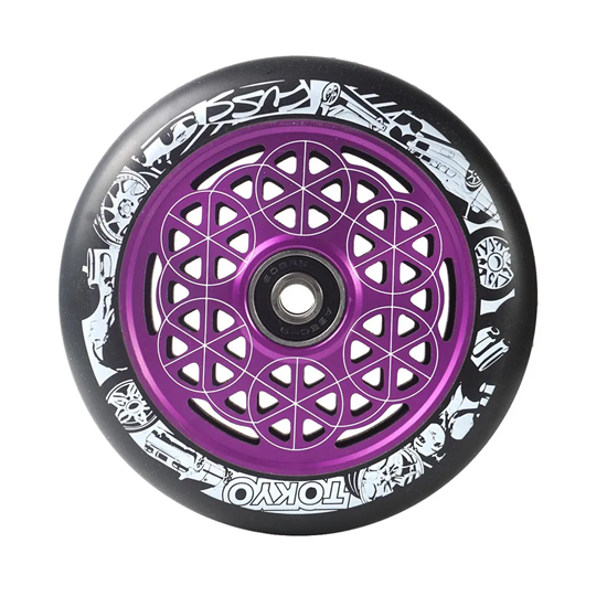 Колесо Tokyo Fuss Itasha 110 мм., Фиолетовое. Itasha-wheel-purple - фото 8416