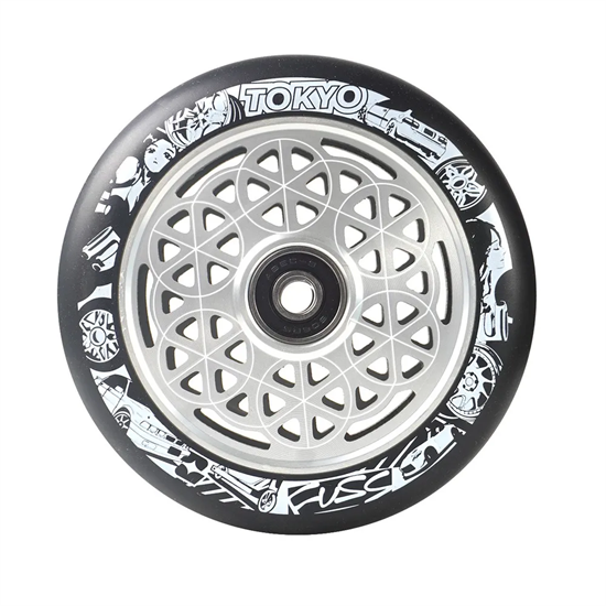 Колесо Tokyo Fuss Itasha 110 мм., Хром. Itasha-wheel-silver - фото 8420