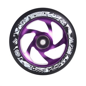 Колесо Tokyo Fuss Dorisha 110 мм., Фиолетовое. Dorisha-wheel-purple