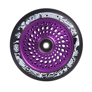 Колесо Tokyo Fuss Dorikin 110 мм., Фиолетовое. Dorikin-wheel-purple