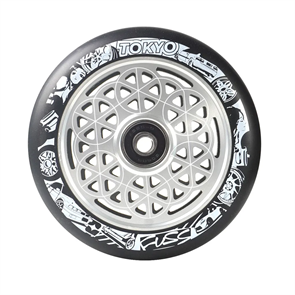 Колесо Tokyo Fuss Itasha 110 мм., Хром. Itasha-wheel-silver