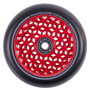 Колесо Tech Team Roundcore 110 мм., Красное. wheel-tt-roundcore-110-red