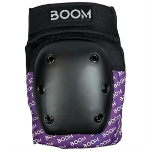 Наколенники для катания на самокате Boom Basic фиолетовые S BoomBasic-purple-s