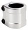 Зажим 2 болта Tech Team Zefir 31,8/34,9мм IHC/HIC Grey TT-Zefir2-31,8/34,9-black - фото 10117