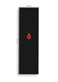 Шкурка для трюкового самоката logo Pipe Red pipelogo-red