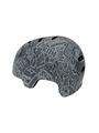 Шлем защитный для cкейтборда самоката и велосипеда PIPE RIDE - Серый S pipe-helmet-greylogo-s