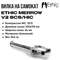 Вилка Ethic Merrow V2 SCS/HIC, Хром. merrow-v2chrom - фото 7551