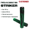 Грипсы Striker, Чёрные с зелёным. striker-grips-black/green - фото 7578