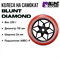 Колесо Blunt Diamond 110 мм., Красный дым. wheel-bl-dm-smrd-110 - фото 7636